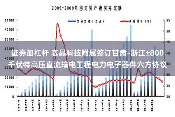 证券加杠杆 赛晶科技附属签订甘肃-浙江±800千伏特高压直流输电工程电力电子器件六方协议