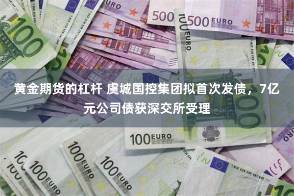 黄金期货的杠杆 虞城国控集团拟首次发债，7亿元公司债获深交所受理