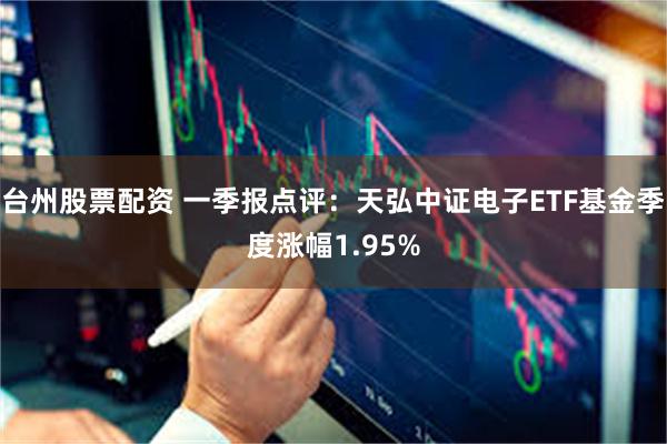 台州股票配资 一季报点评：天弘中证电子ETF基金季度涨幅1.95%