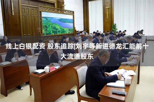 线上白银配资 股东追踪|刘宇等新进德龙汇能前十大流通股东